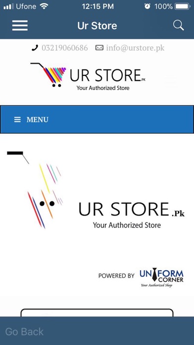 UrStore screenshot 2