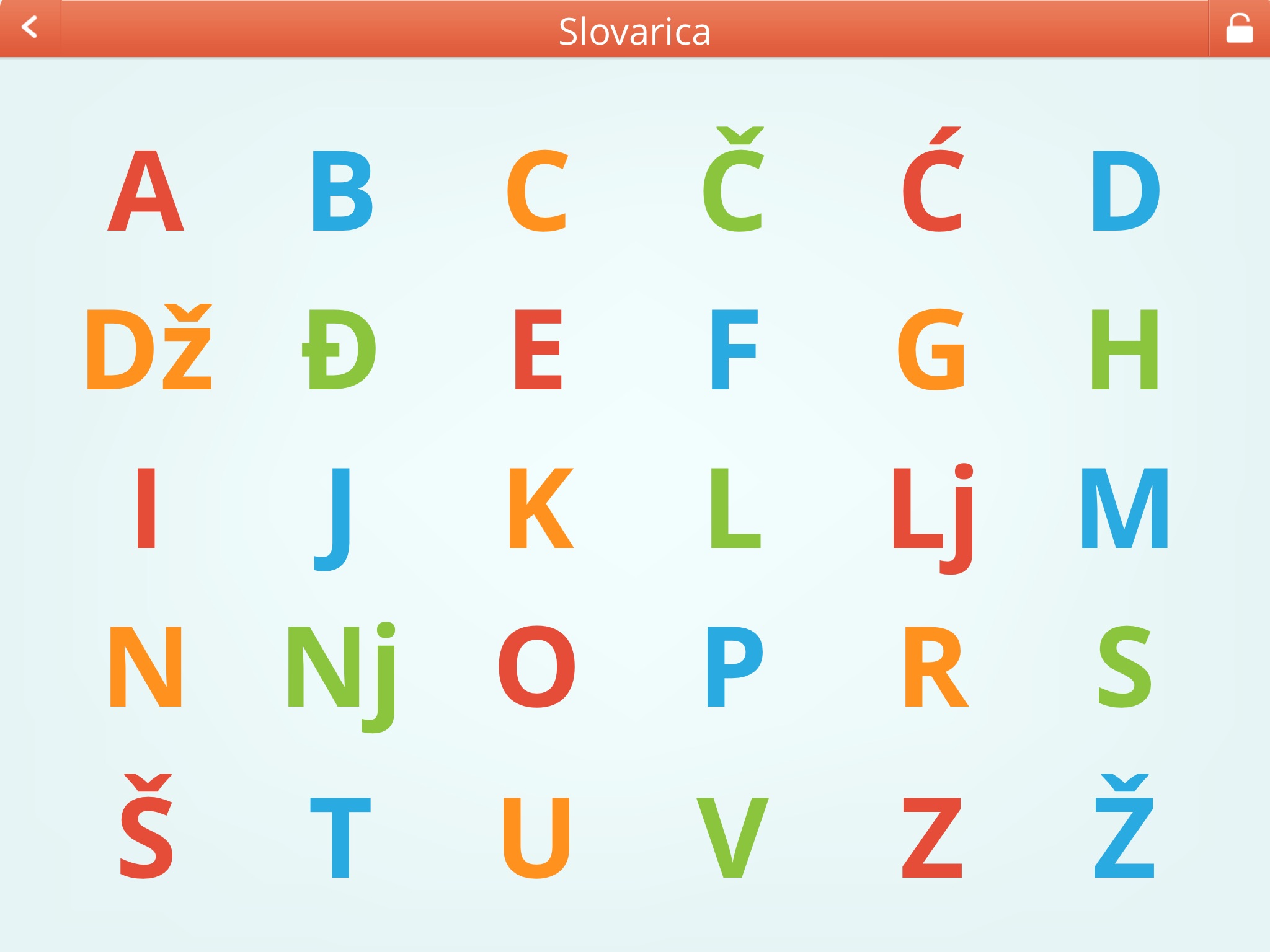 ICT-AAC Slovarica screenshot 2