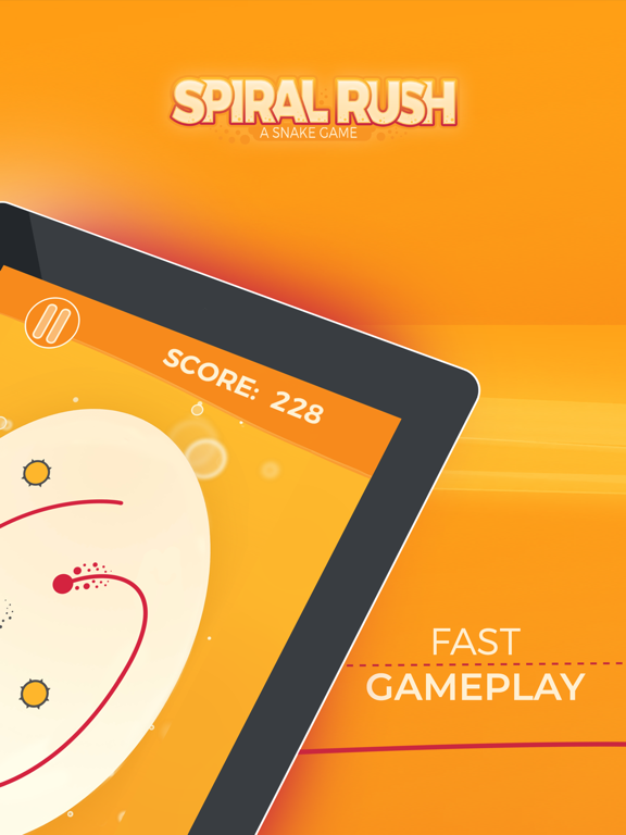 Spiral Rush: a Snake Gameのおすすめ画像3