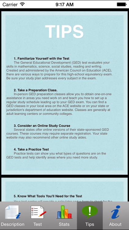 GED Tests