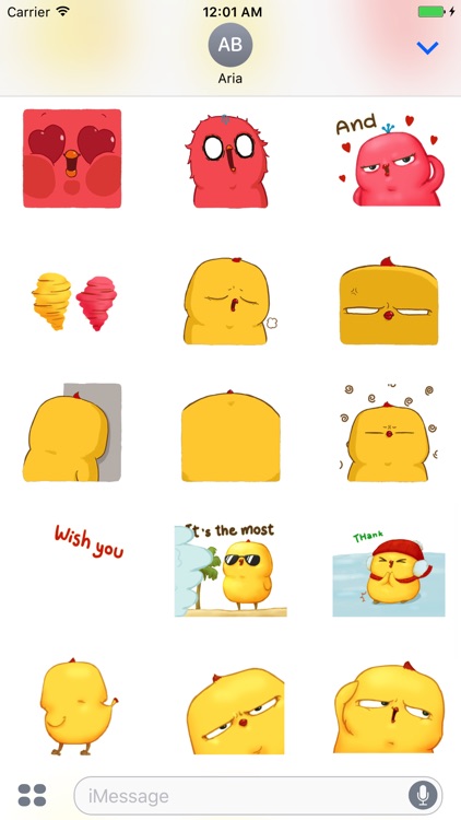 ChickMoji Moving Chicken Emoji screenshot-3