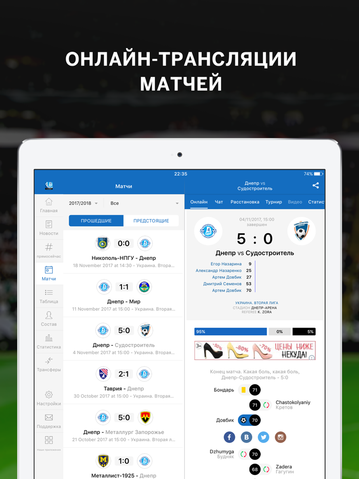 Днепр Tribuna.com