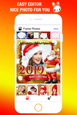 Frame Photo - New Year Photo screenshot 2