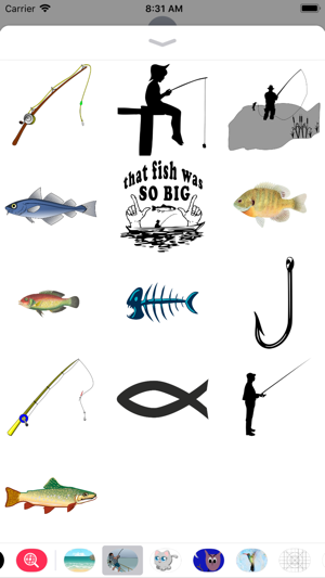 Fishing Stickers - 2018