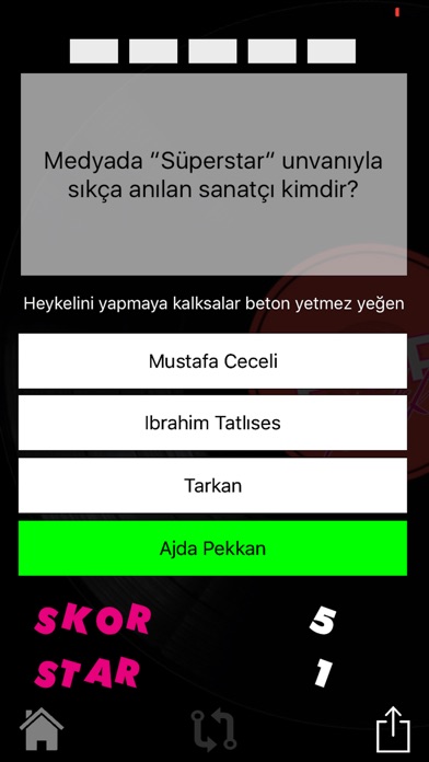 Popkolik - Türkçe Pop Quiz screenshot 2