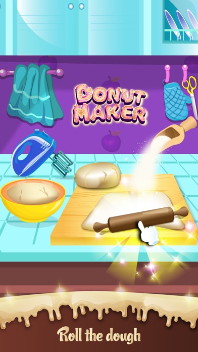 Crazy chef donut cooking game screenshot 3