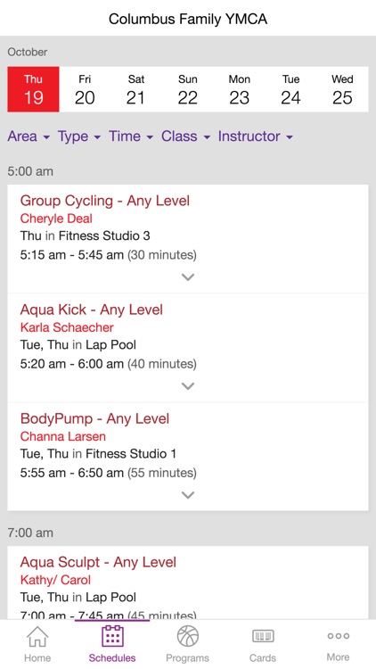 Columbus Family YMCA screenshot-3