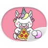 Happy Unicorn Stickers