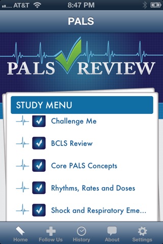 PALS Review screenshot 2