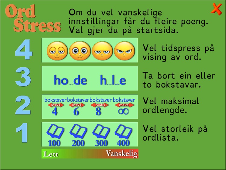 OrdStress Nynorsk screenshot-4