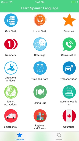 【图】Learn Spanish Language Offline(截图1)