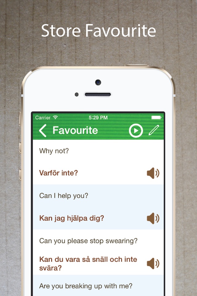 Learn Swedish Phrasebook Pro screenshot 4