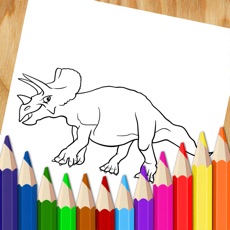 Activities of Dinosaur Coloring Book Pages