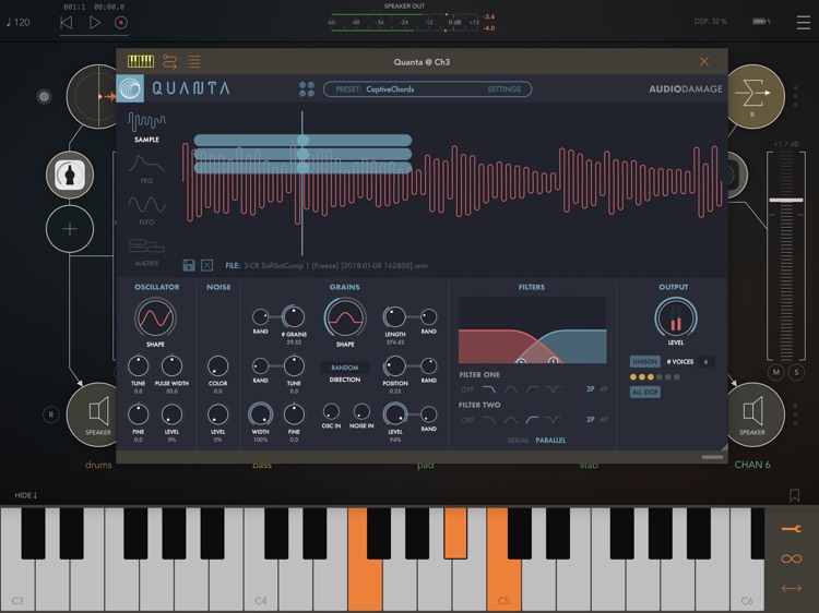 Quanta Granular Synth screenshot-4