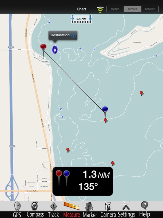 Michigan Lakes GPS Charts Pro screenshot-3
