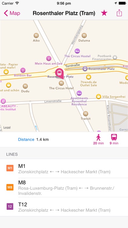 Berlin Rail Map Lite