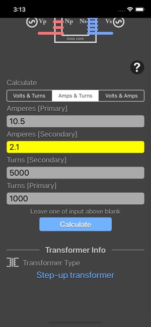 Transformer Calculator Plus(圖5)-速報App