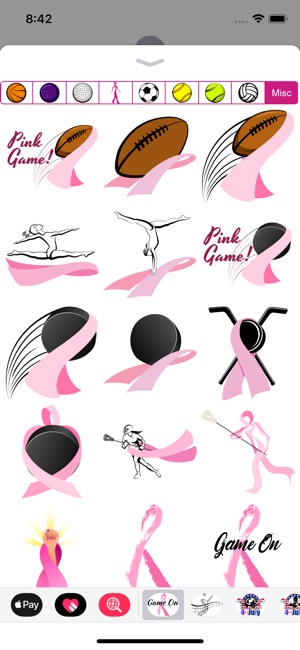 Breast Cancer Sport Ribbons(圖9)-速報App