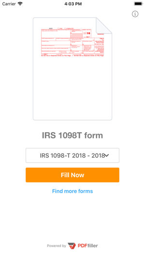 1098T Form