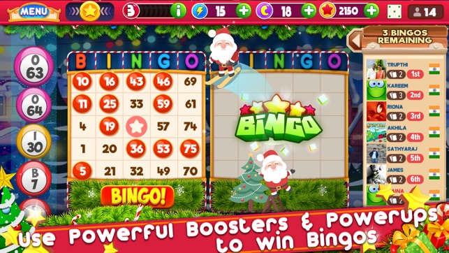 Bingo Christmas: Holiday Bingo(圖2)-速報App