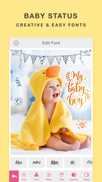 Baby Photo Editor Effects screenshot-3