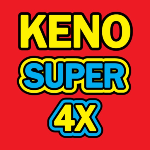 Keno Super 4X iOS App