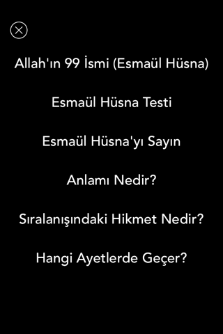 Esmaül Hüsna - náhled