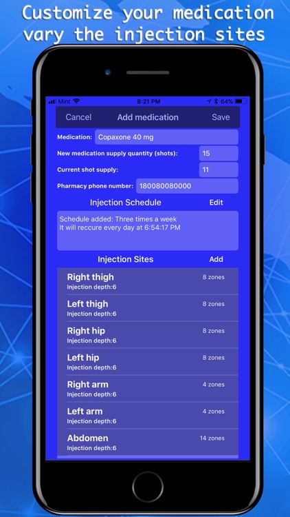 Injection Tracker & Scheduler