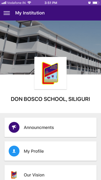 How to cancel & delete Don Bosco School, Siliguri from iphone & ipad 1
