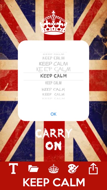 Keep calm and carry on maker screenshot-3
