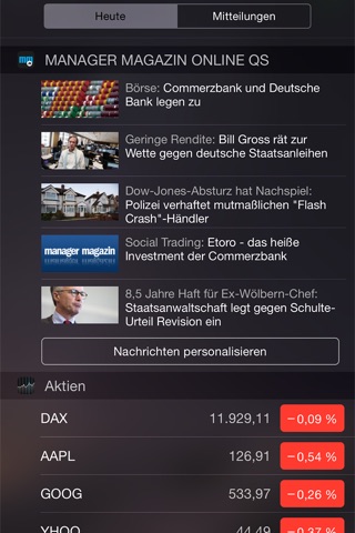 manager - Nachrichten screenshot 2