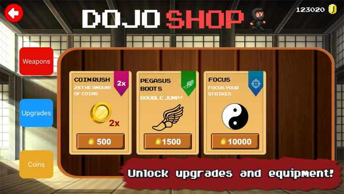 Dojo Defender 8 Bit Samurai