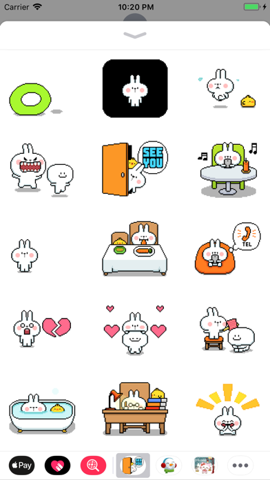 Bunny EDP Animated Stickers screenshot 3