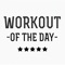 WOD: daily training & workout