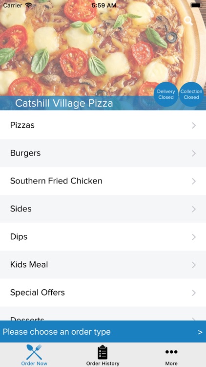 Catshill Village Pizza