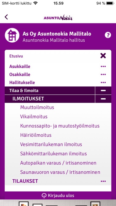 Asuntonokia screenshot 2