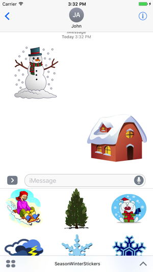 Season Winter for iMessage(圖1)-速報App