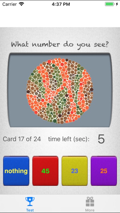 Colorblind Eye Exam Test screenshot-3