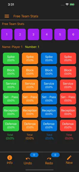 Game screenshot Quick Volley Stats apk