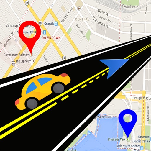 GPS Route Finder – Route Maps icon