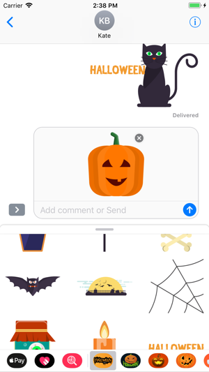 Happy Halloween Crawly Sticker(圖2)-速報App