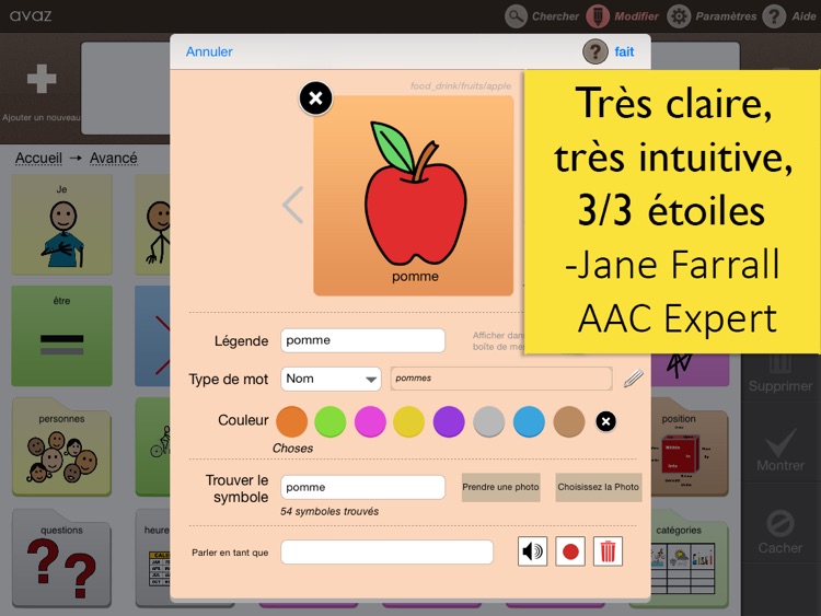 Avaz en Français Lite screenshot-3