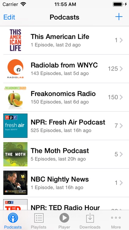 PodCruncher Podcast App