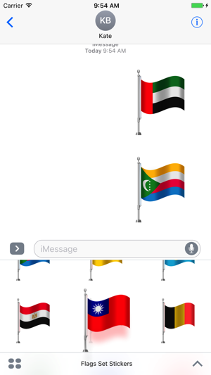 Flags Set Stickers(圖1)-速報App