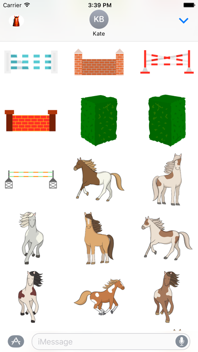 Horsesmoji Equestrian Stickers screenshot 4