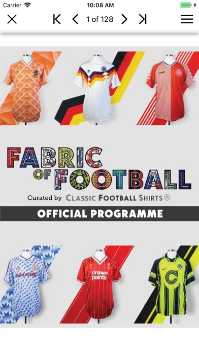 Fabric of Football Programme screenshot 2