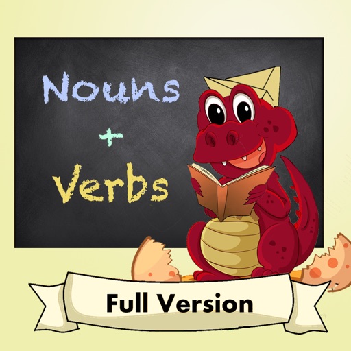 Nouns & Verbs Teaching Quiz iOS App