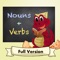 Clever Dragons Nouns & Verbs combines two games into a single app, helping beginning language learners to strengthen their emerging skills