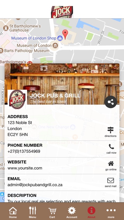 Jock Pub & Grill screenshot-4