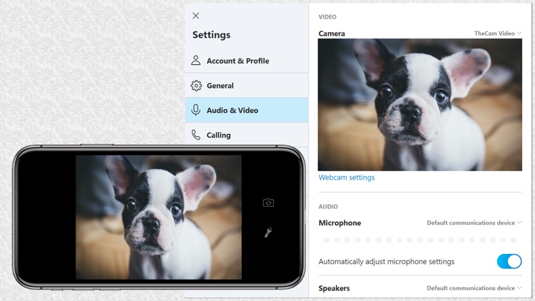 Iriun Webcam for PC and Mac